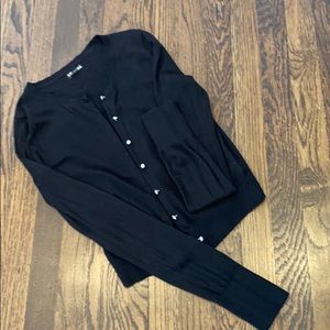 Express black cardigan size small